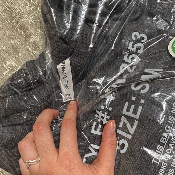 Ruffle Poncho Sweater - Picture 3 of 4